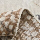 Beige & Brown Turkish Vintage Rug 166x272Cm SK 21860