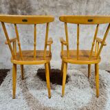 Pair of wooden armchair child Herlag