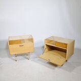 Tables de chevet, années 50-60