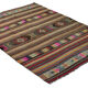 Anatolian handmade kilim rug 215 cm x 160 cm