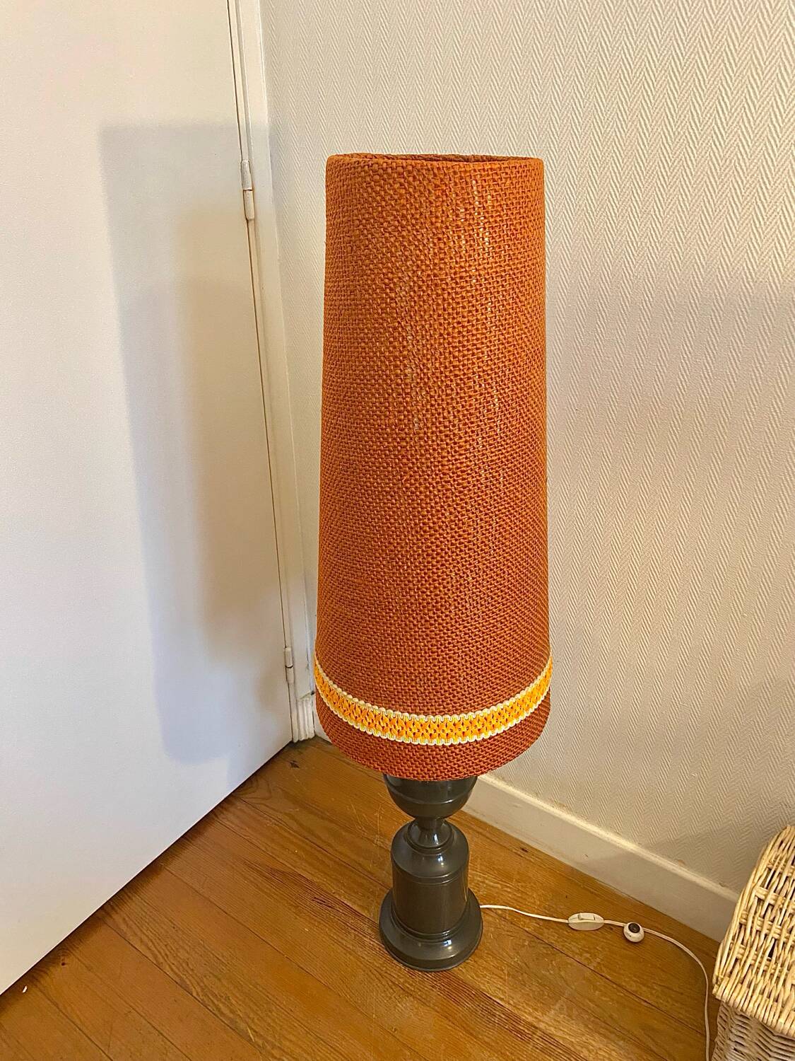 Large vintage lamp from the 70s