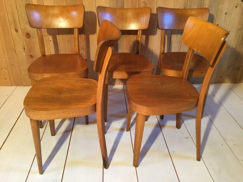 Lot 6 bistro chairs