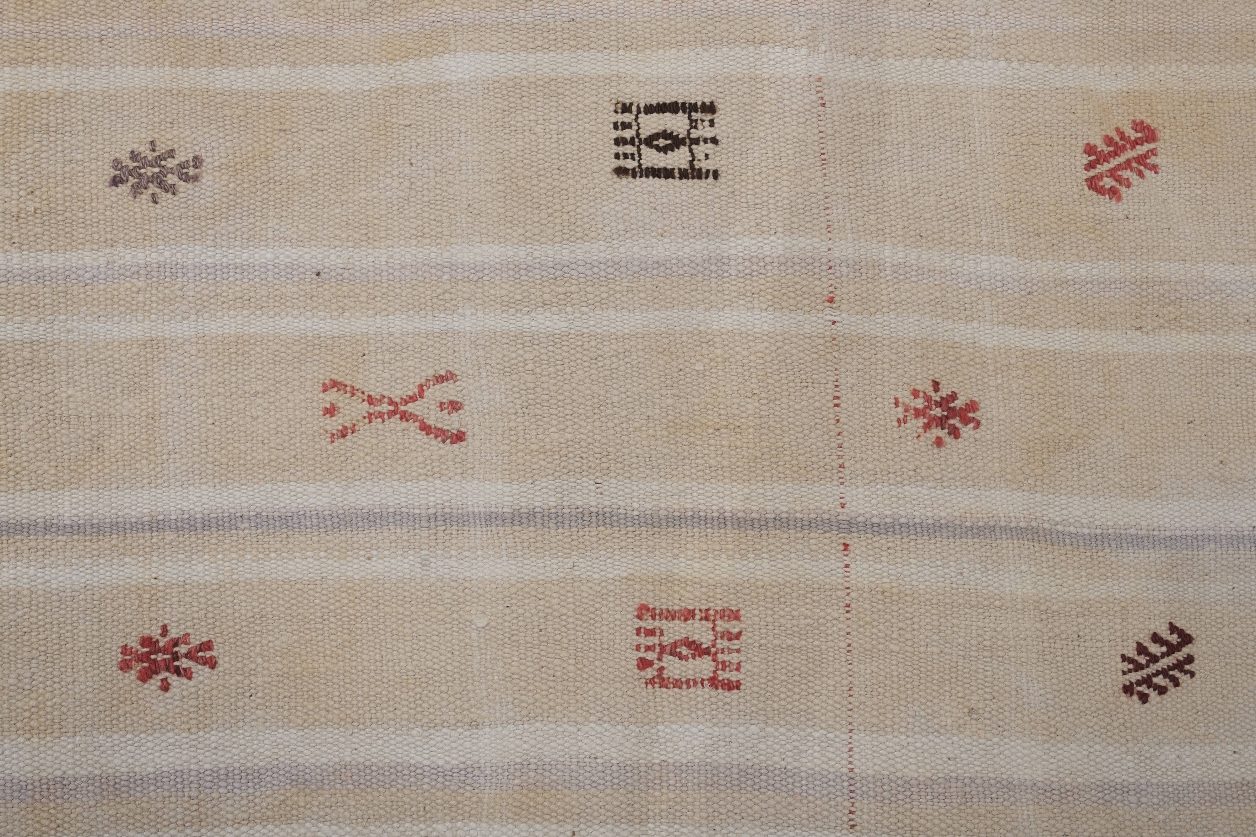 Vintage Turkish Oushak Handwoven Rug 156x212 cm