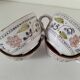 Glazed earthenware cups