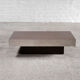 Table basse italienne vintage laminée et chromée, années 1970