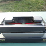 Typewriter in very good condition revised japy inter with his satchel