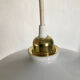 Flat opaline suspension