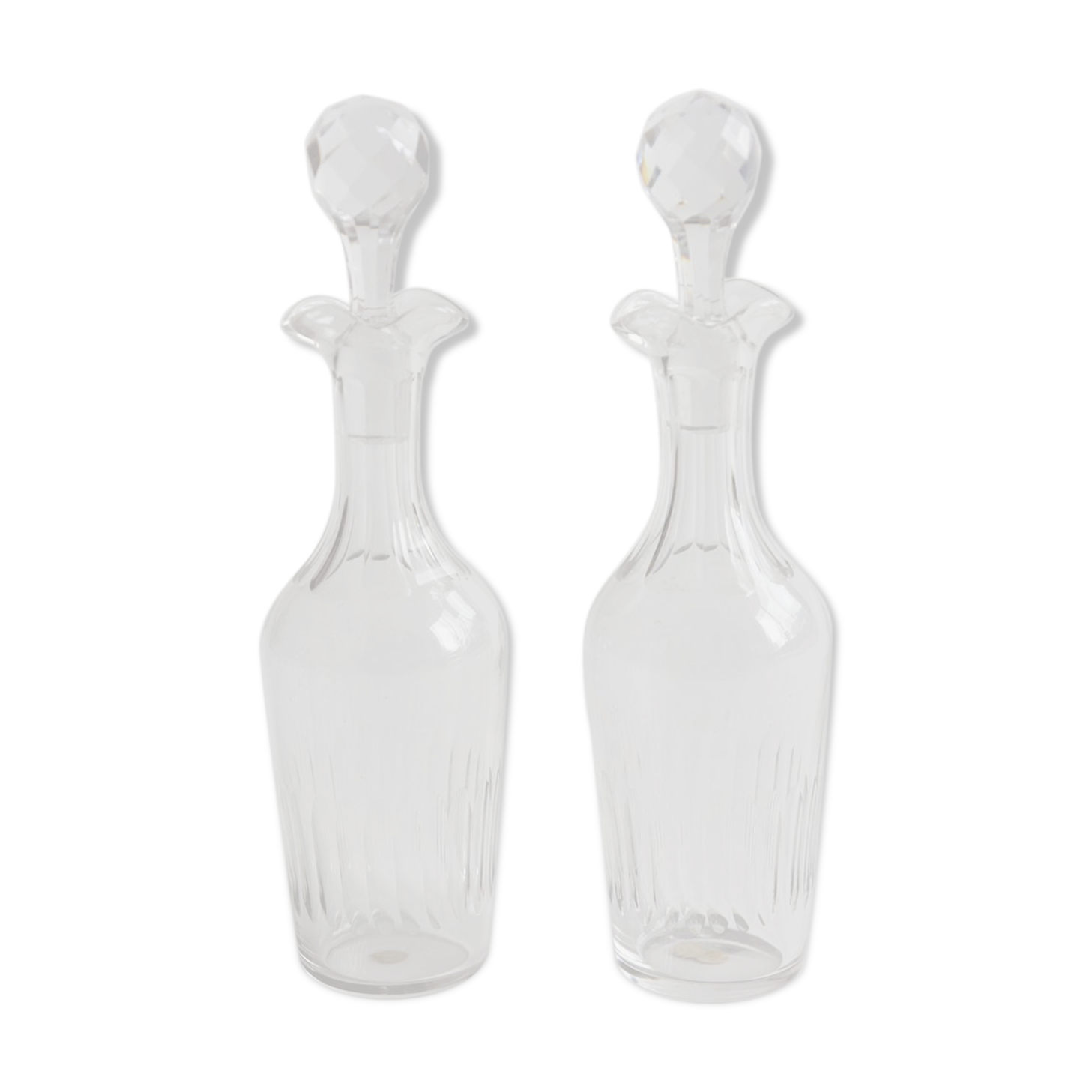 Set of baccarat oil and winery