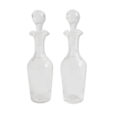 Set of baccarat oil and winery