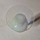 White opaline glass soliflore vase 26 cm white opaline