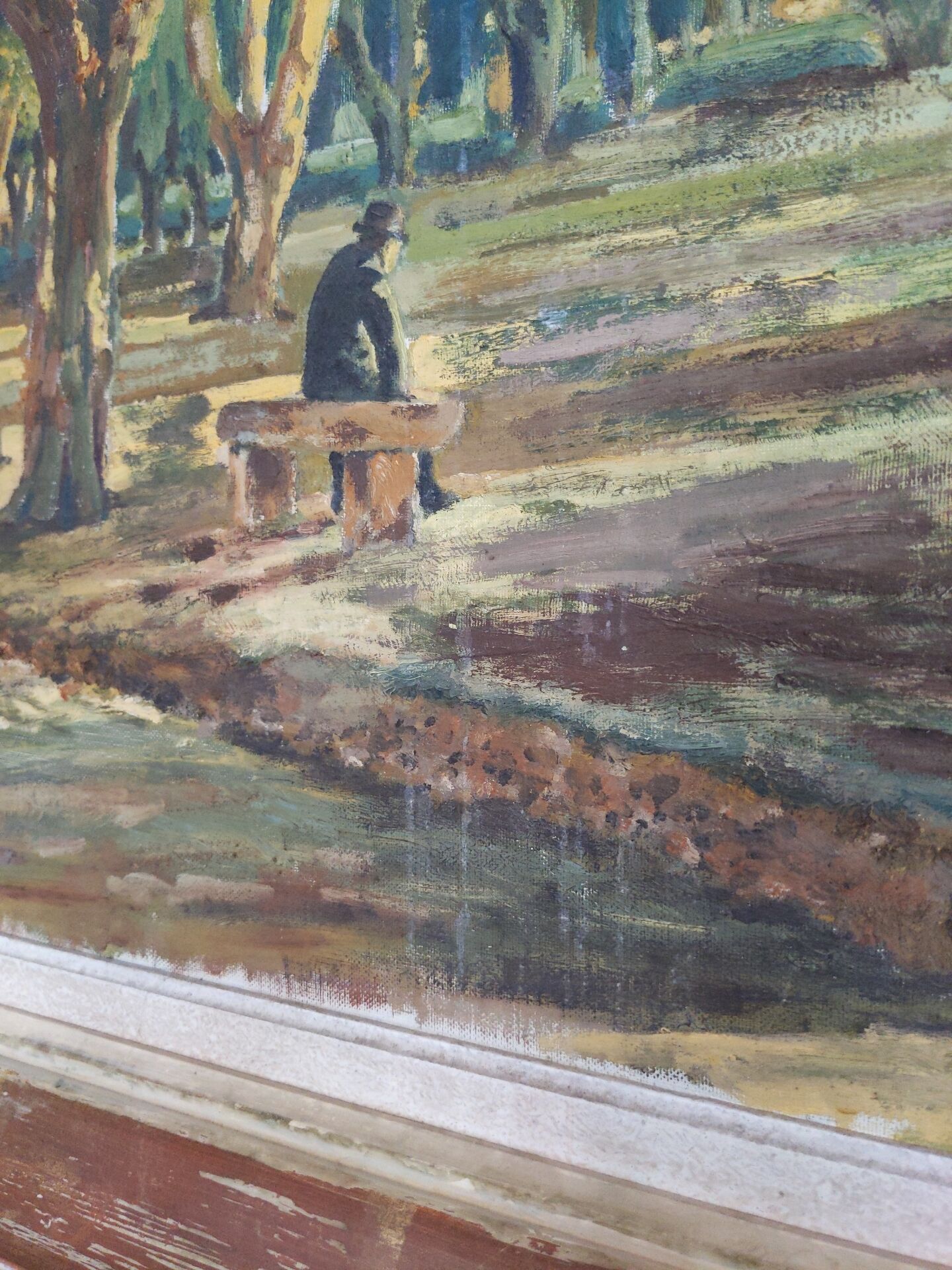 Ancient landscape painting
