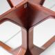 Design Round Wooden Dining Table, Model 522 by Gianfranco Frattini for Bern