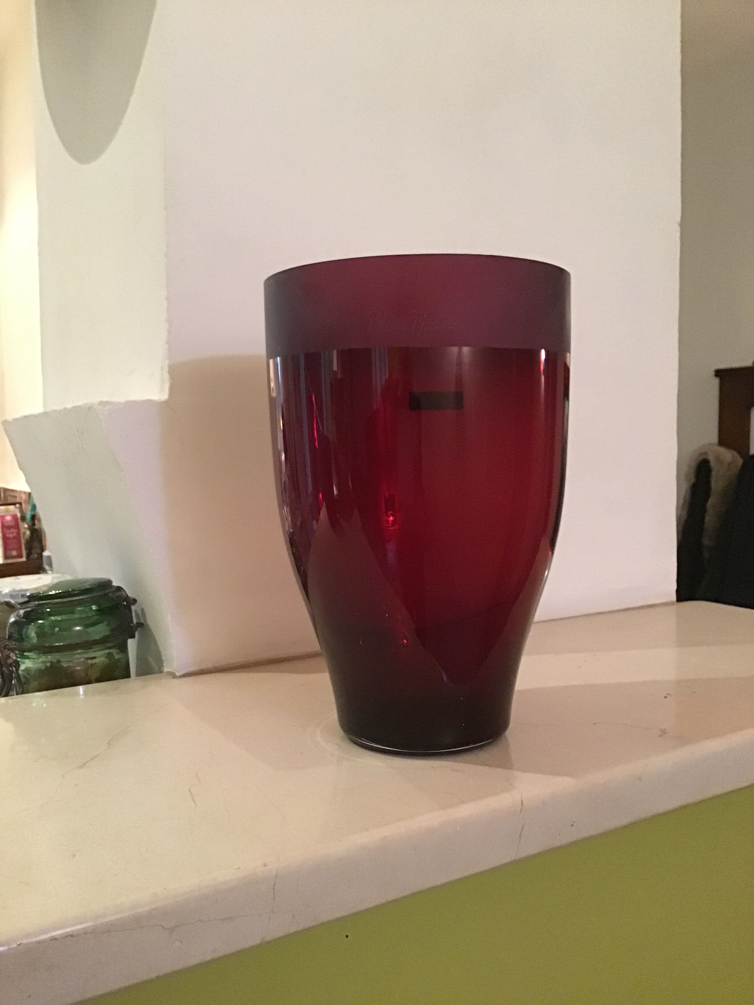 For vVilleroy and Boch Paloma Picasso Crystal vase