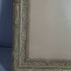 Frame wood & stucco patinated Art Nouveau 58,5x46,5 foliage 50x38,5 cm SB