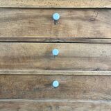 Walnut chest of drawers
