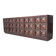 Vintage Brutalist Sideboard in Mahogany 1970s