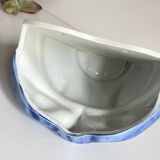 Cache-pot chouette vintage en porcelaine de Chine