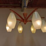 Danish opaline pendant light