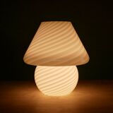 Murano glass mushroom lamp