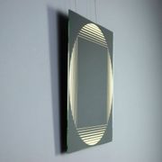 Vintage mirror FontanaArte Brama design Gianni Celada Italy 1970s