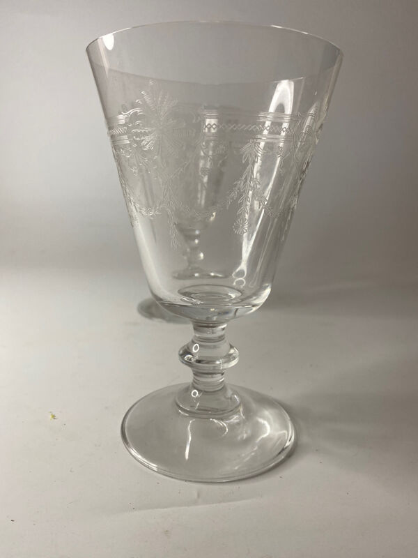 2 verres cristal saint louis