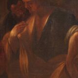 Great Italian painting from the 17th century, the Tribute Money