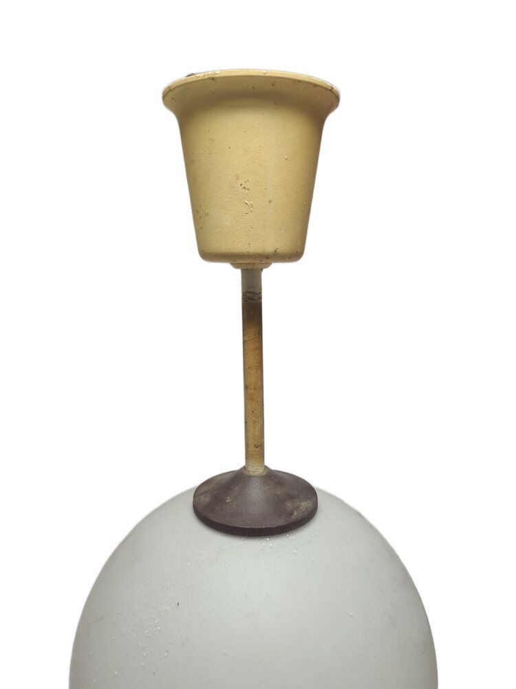 Vintage communist pendant lamp, Poland, 1970s
