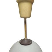 Vintage communist pendant lamp, Poland, 1970s