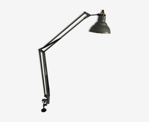 Vintage 1950 industrial Lumina factory lamp - 80 cm | Selency