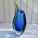 Vase Murano, Seguso, par Flavio Poli. Design Italie