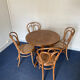Vintage table and 4 chairs set