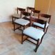 Lot de 6 chaises en teck Danemark 1960