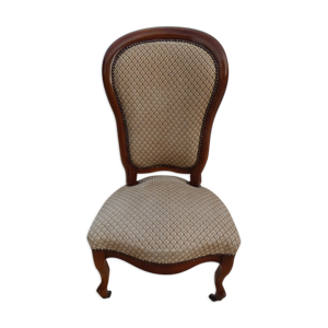 Chaise ancienne avec roulette