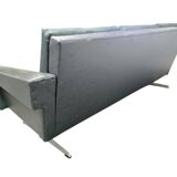 Vintage 70s armchair / sofa / couch with chrome frame