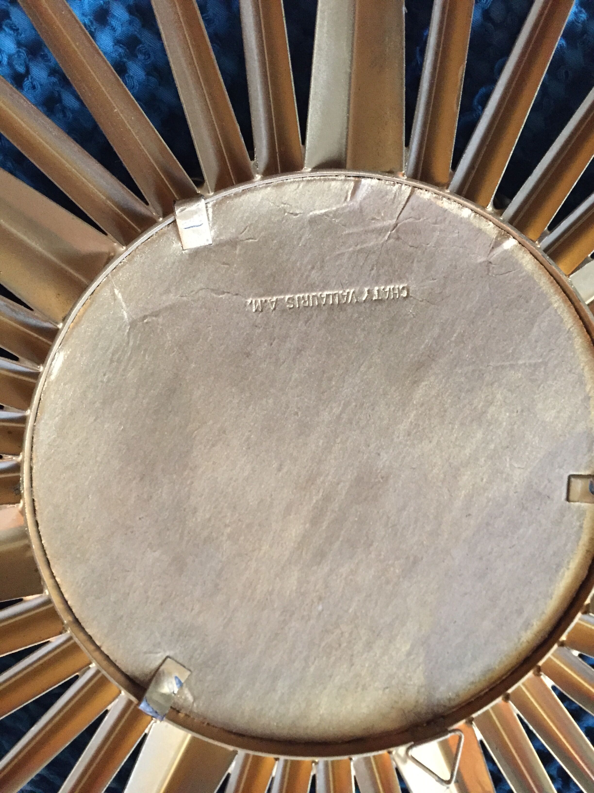Miroir soleil oeil de sorcière Chaty Vallauris 50cm
