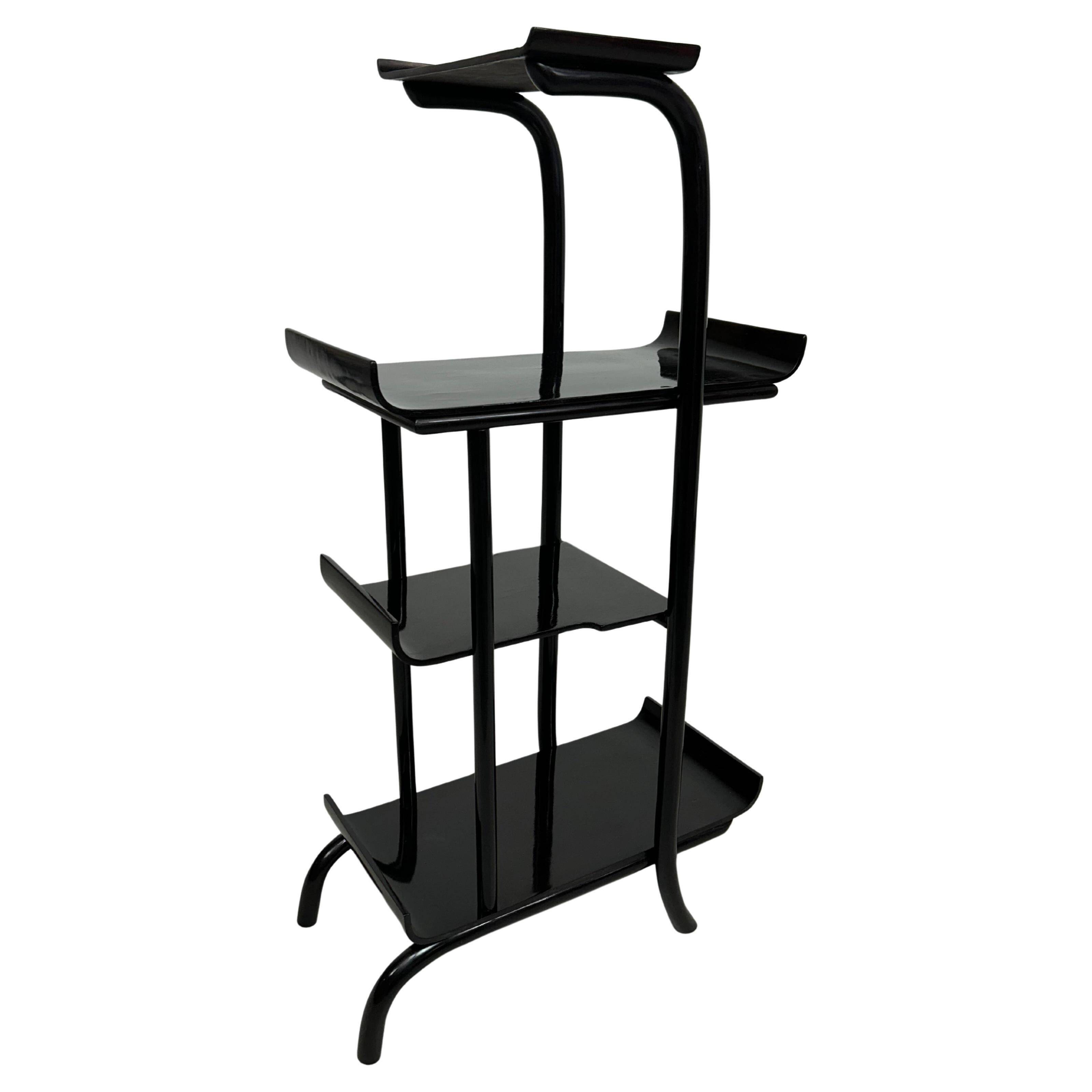 Très rare porte-plante pagode D68 par Thonet Mundus