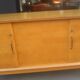 Vintage sideboard 1950 oak foot compass