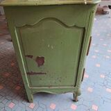 Small sideboard Louis XV look industrial workshop