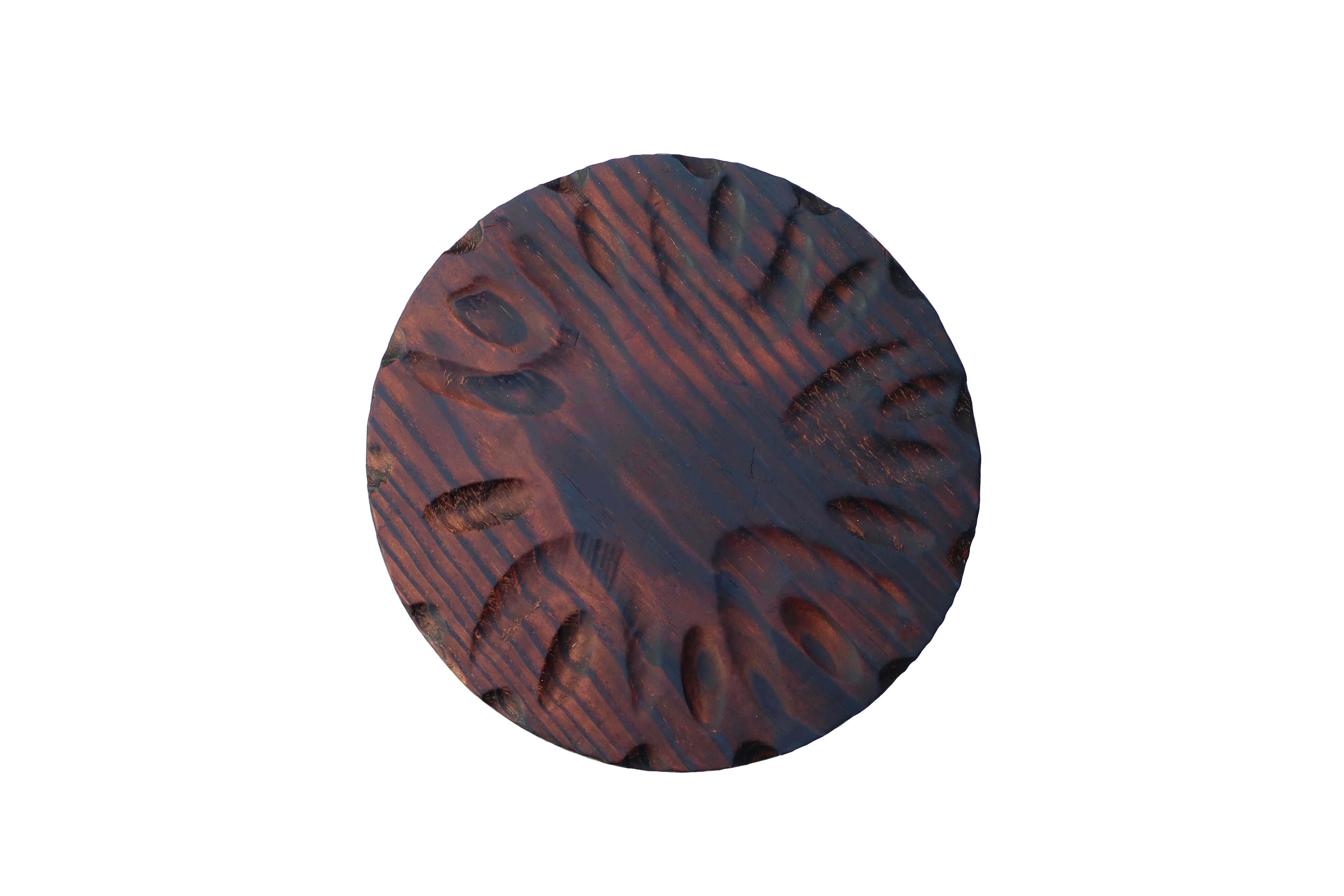 Wooden tripod stool, 1950s