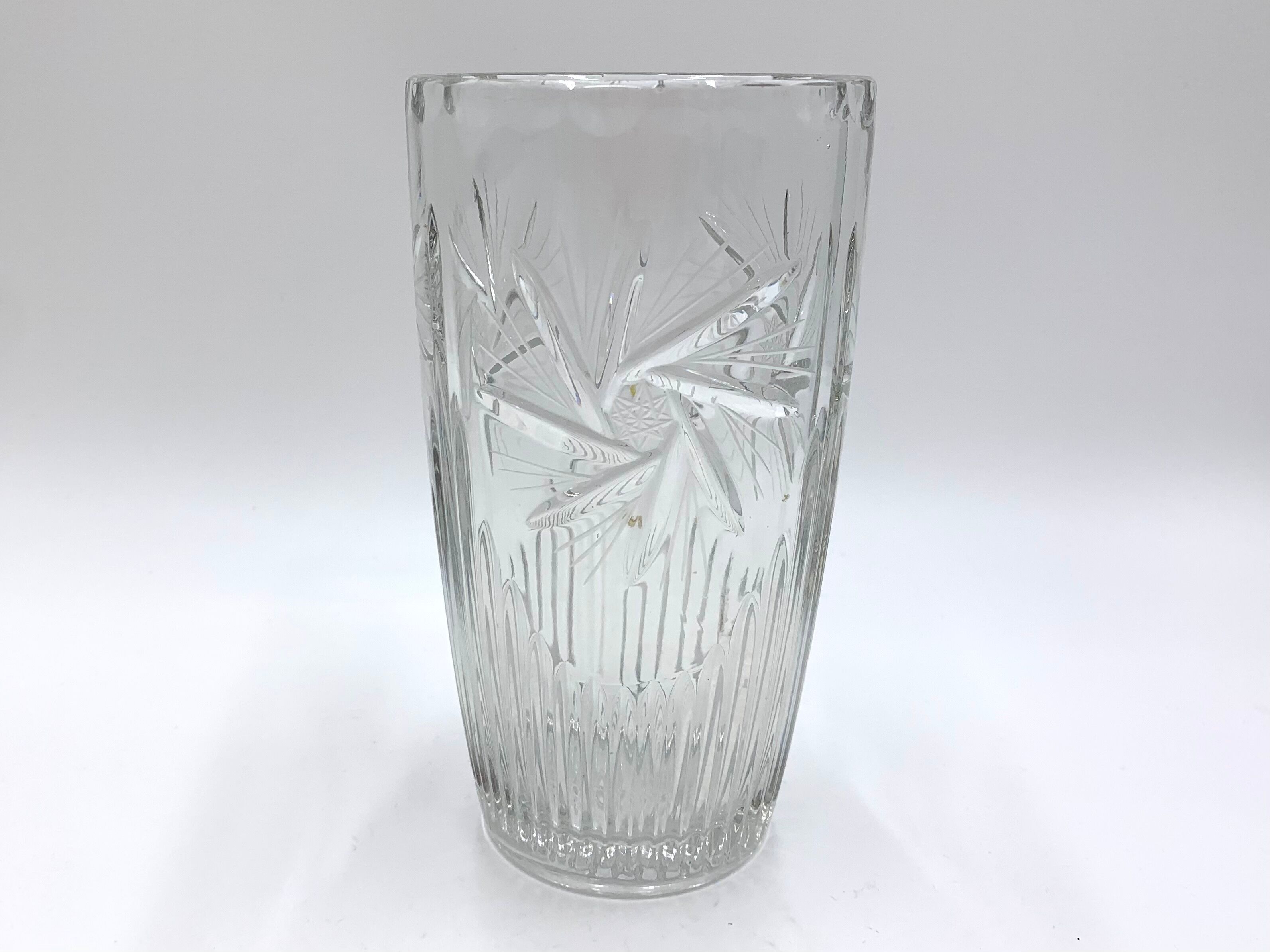 Crystal Vase, Poland, 1960s