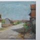 Impressionist painting - dry pastel, Normandy school Louis Minet