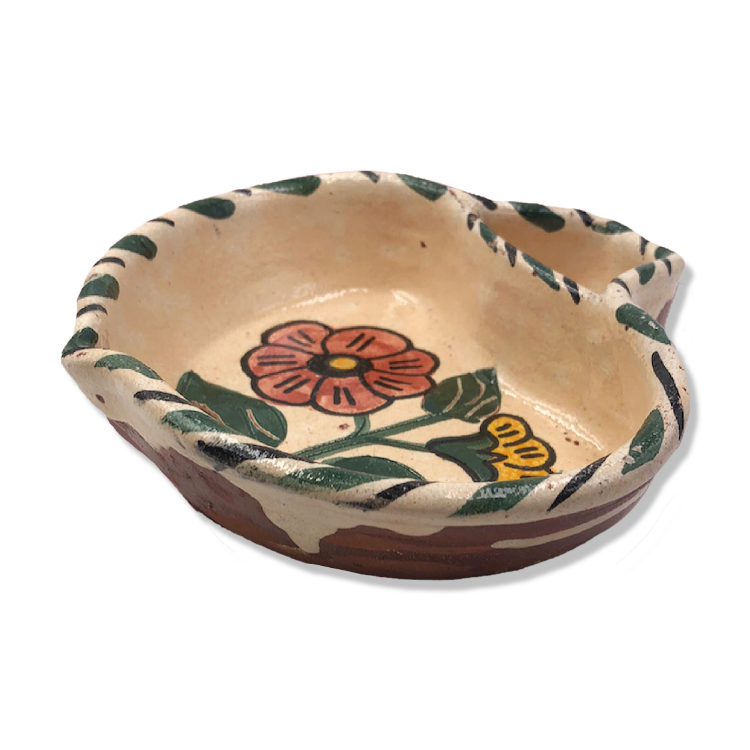 Vintage aperitif dish for olives