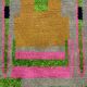 Traditional Berber rug in natural wool 3x2 m
