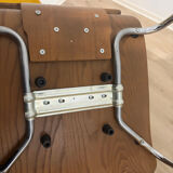 Vintage set of 4 IKEA Gilbert chairs made of bent oak plywood.