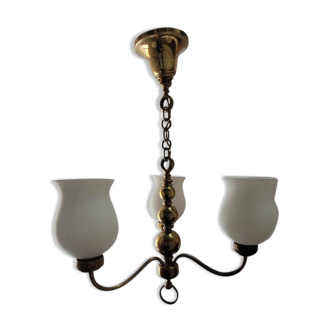 3-light pendant chandelier