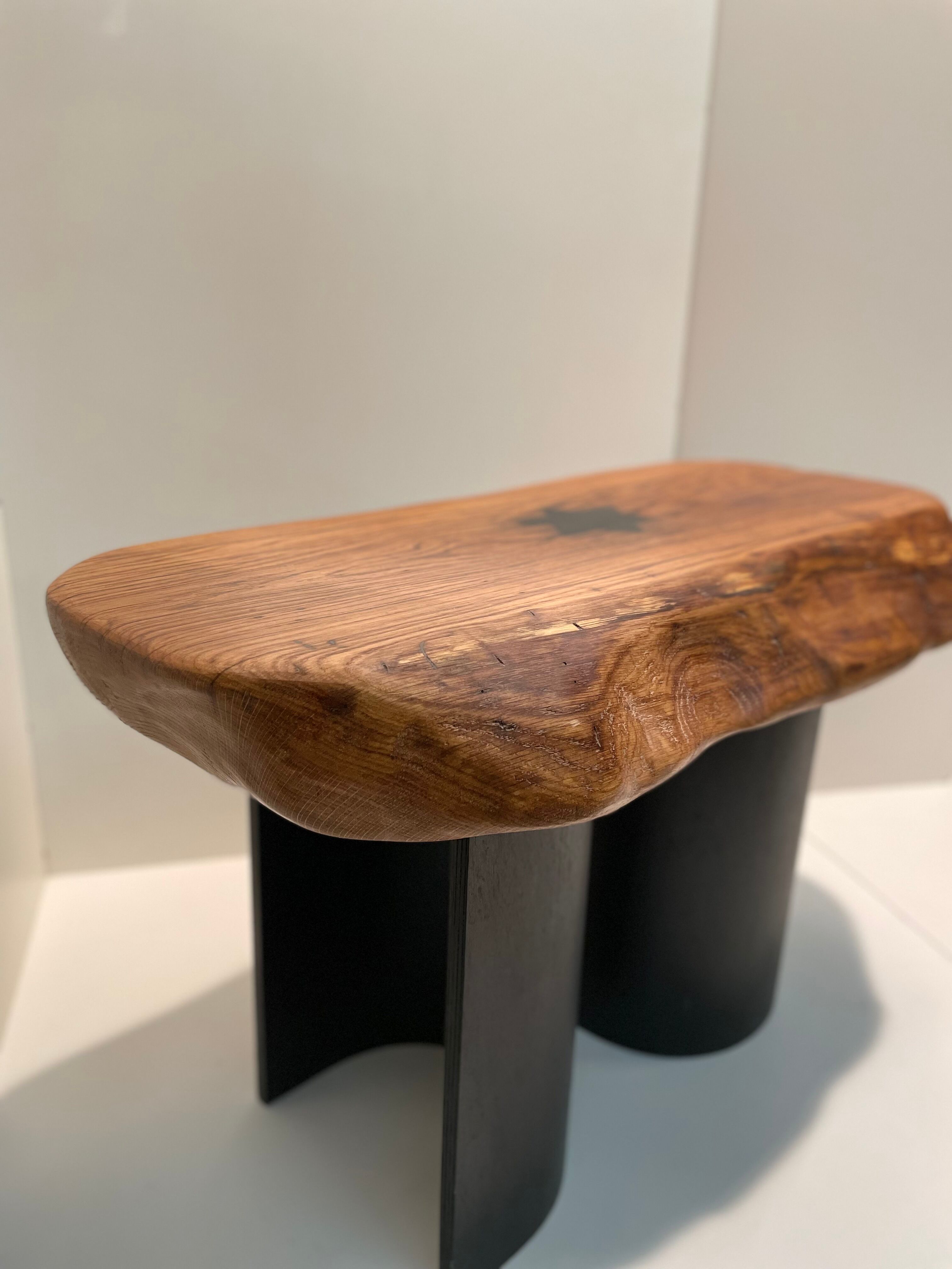 Solid wood low table