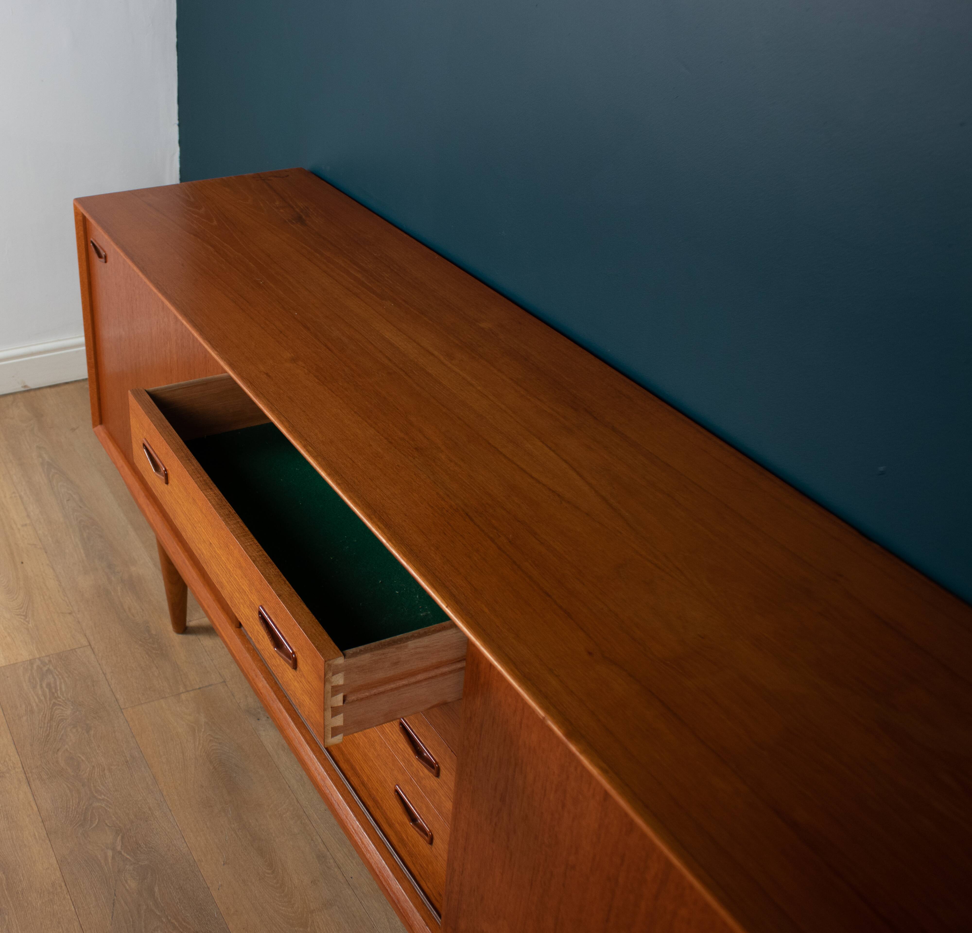 Mid-Century Danish Teak Sideboard by Clausen & Son, Denmark, 1960s