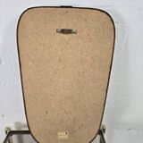 Vintage 1950s mini wall mirror