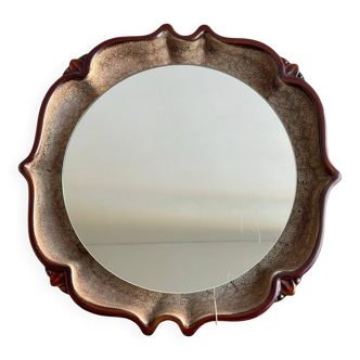 XL Vintage ceramic backlit mirror
