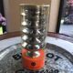 Series of 6 stainless steel ice cups by Guy Degrenne